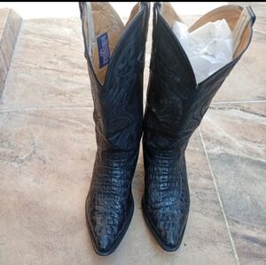 El Pistolero Caimán Western Cowboy Boots